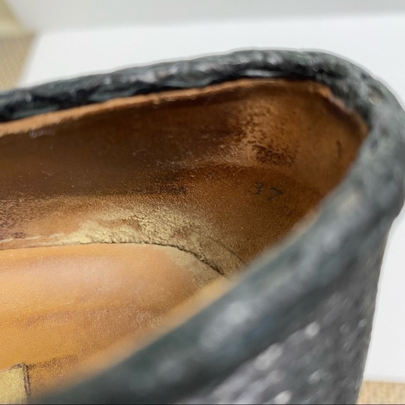 Paul Green Black Slip On Shoes 37 - Picture 6 of 8